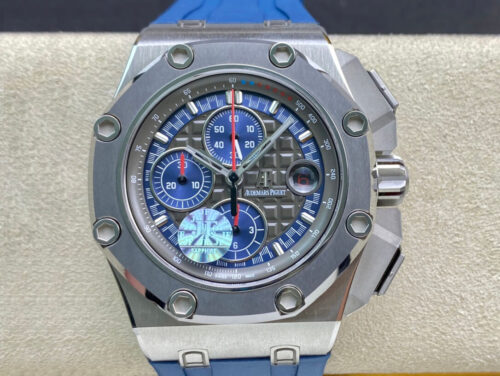 Replica Audemars Piguet Royal Oak Offshore Michael Schumacher 26568PM.OO.A021CA.01 JF Factory V8 Dark Grey Dial watch