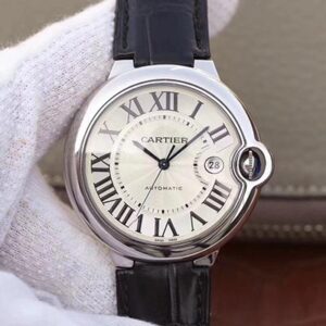 Replica Ballon Bleu De Cartier 42MM W6901351 V9 Factory Silver Dial watch