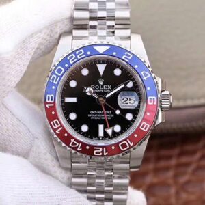 Replica Rolex GMT Master II 126710BLRO GM Factory Black Dial watch