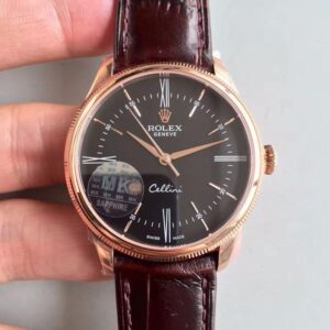 Replica Rolex Cellini 50505 MKS Factory V4 Black Dial watch