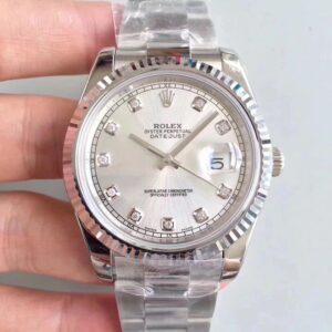 Replica Rolex Datejust II 116334-0009 41MM EW Factory Silver Dial watch