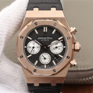 Replica Audemars Piguet Royal Oak Chronograph 26331OR.OO.1220OR JH Factory Black Dial watch