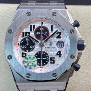 Replica Audemars Piguet Royal Oak Offshore 26170ST.OO.D305CR.01 JF Factory Leather Strap Watch