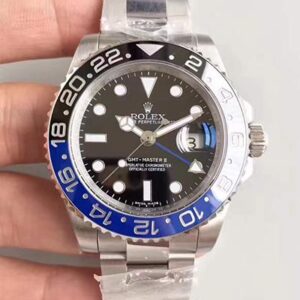 Replica Rolex GMT Master II 116710BLNR Noob Factory V8 Black Dial watch