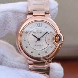 Replica Ballon Bleu De Cartier Ladies WE902062 V9 Factory White Dial watch