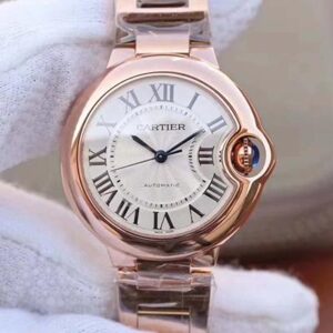 Replica Ballon Bleu De Cartier Ladies W6920068 V9 Factory White Dial watch