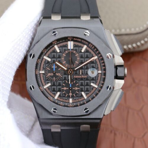 Replica Audemars Piguet Royal Oak Offshore 26405CE.OO.A002CA.02 JF Factory V2 Black Dial watch