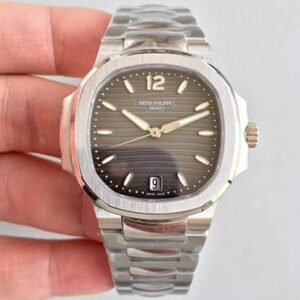 Replica Patek Philippe Nautilus Ladies 7118/1A-011 PF Factory Anthracite Dial watch