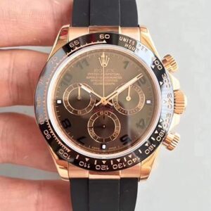 Replica Rolex Daytona Cosmograph 116515LN Noob Factory Chocolate Dial watch