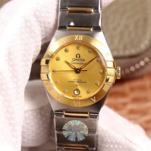 Replica Omega Constellation 131.20.29.20.58.001 Calendar 3S Factory Champagne Dial watch