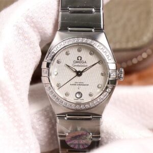 Replica Omega Constellation 131.15.29.20.52.001 3S Factory White Dial watch