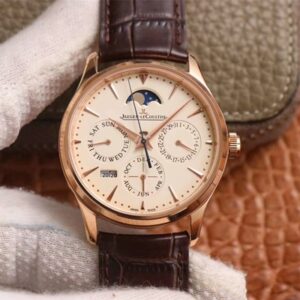 Replica Jaeger-LeCoultre Master Ultra Thin Moon Perpetual Calendar 1302520 V9 Factory Rose Gold watch