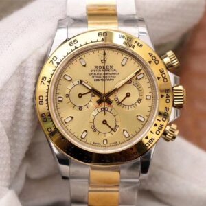 Replica Rolex Daytona Cosmograph m116503-0003 Noob Factory Gold Dial watch