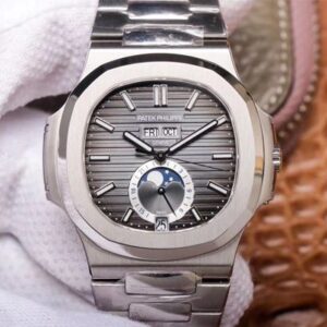 Replica Patek Philippe Nautilus 5726/1A-001 Moonphase PF Factory Gray Dial watch