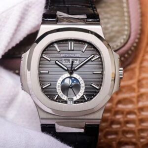 Replica Patek Philippe Nautilus 5726A-001 Moonphase PF Factory Gray Dial watch