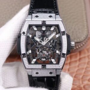 Replica Hublot Masterpiece Tourbillon 906.NX.0129.VR.AES13 JB Factory Diamond watch