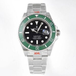 Replica Rolex Submariner Date M126610LV-0002 ROF Factory Black Dial watch