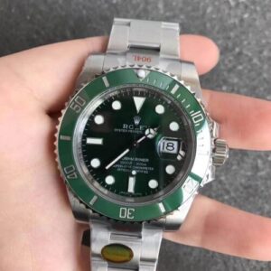 Replica Rolex Submariner 116610LN Noob Factory V12 Green Circle watch