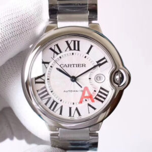 Replica Ballon Bleu De Cartier W69012Z4 V6 Factory Silver Dial watch