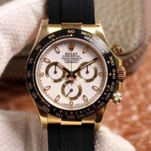 Replica Rolex Daytona M116518LN-0041 Noob Factory White Dial watch