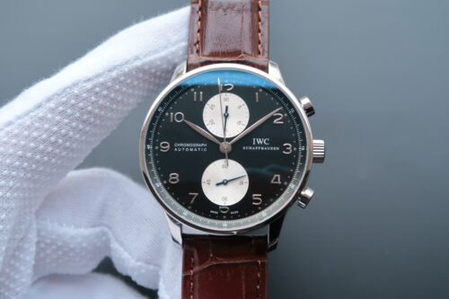 Replica IWC Portugieser IW371404 ZF Factory V7 Black Dial watch