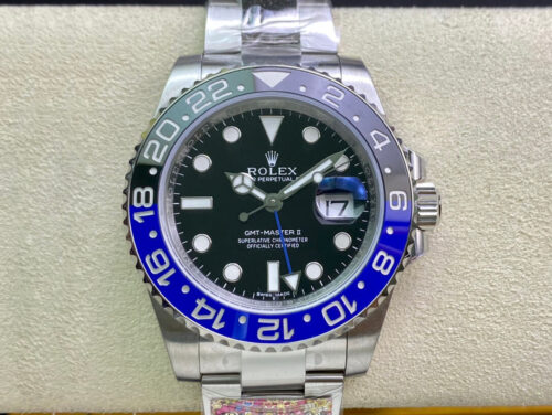 Replica Rolex GMT Master II 116710BLNR-78200 Clean Factory Black Blue Bezel watch