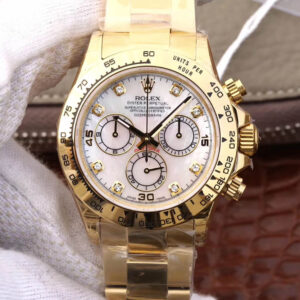 Replica Rolex Daytona Cosmograph 116528-78598 JH Factory Yellow Gold watch