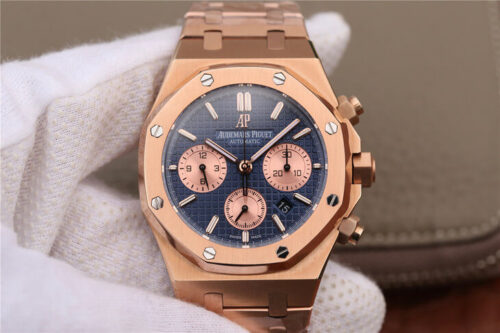 Replica Audemars Piguet Royal Oak Chronograph 26331OR.OO.1220OR.01 OM Factory Blue Dial watch