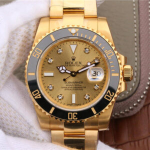 Replica Rolex Submariner 116618 Noob Factory V7 All-Inclusive Gold watch