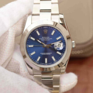 Replica Rolex Datejust M126300-0001 EW Factory Blue Dial watch