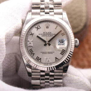 Replica Rolex Datejust M126234-0029 EW Factory Silver Dial watch