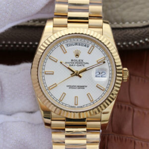 Replica Rolex Day-Date M228238-0008 EW Factory Yellow Gold watch