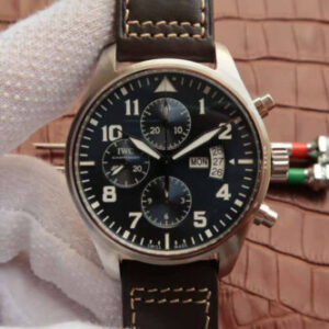 Replica IWC Pilot IW377706 ZF Factory Cowhide Strap watch