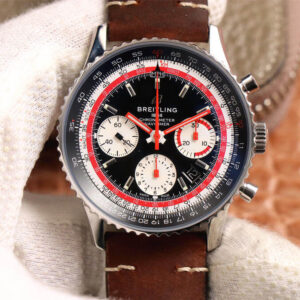 Replica Breitling Navitimer 1 B01 AB01211B1B1X1 V9 Factory Black Dial watch