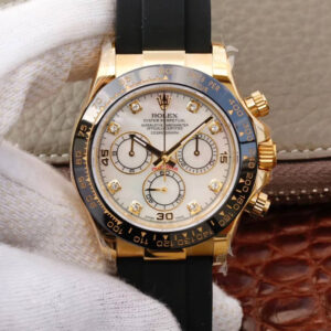 Replica Rolex Daytona Cosmograph M116518ln-0037 JH Factory V6 Diamond Dial watch