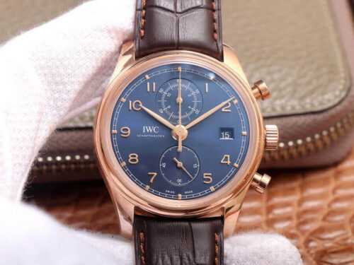 Replica IWC Portugieser IW390305 ZF Factory Blue Dial watch