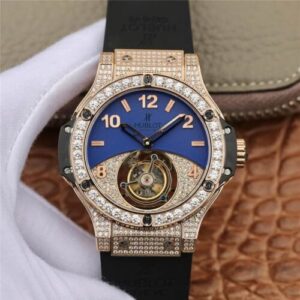 Replica Hublot Big Bang Tourbillon Diamond Bezel watch