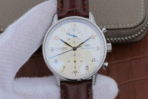 Replica IWC Portugieser IW371440 ZF Factory V2 Cowhide Strap watch