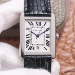 Replica Cartier Tank WSTA0029 V9 Factory White Dial watch