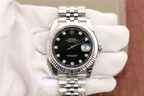 Replica Rolex Datejust M126334-0012 EW Factory Stainless Steel watch