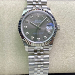 Replica Rolex Datejust M278274-0008 EW Factory Stainless Steel Grey Dial watch