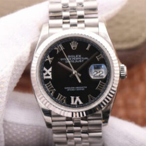 Replica Rolex Datejust M126233 36MM EW Factory Black Dial watch