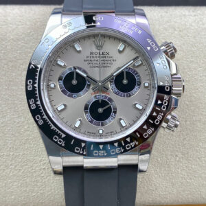 Replica Rolex Daytona M116519LN-0027 BT Factory Rubber Strap Watch