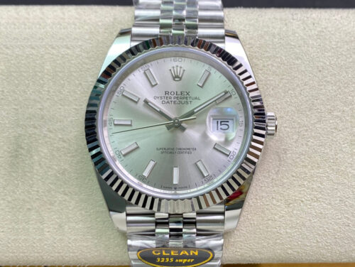 Replica Rolex Datejust M126334-0004 Clean Factory Stainless Steel Strap Watch