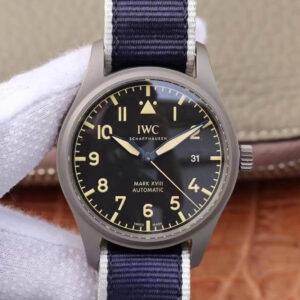 Replica IWC Pilot IW327006 M+ Factory Fabric Strap Watch