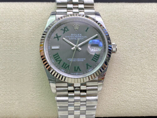 Replica Rolex Datejust M126234-0045 36MM EW Factory Stainless Steel Strap Watch