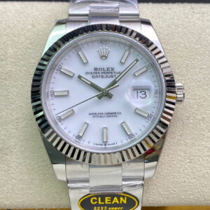 Replica Rolex Datejust M126334-0009 Clean Factory Stainless Steel Strap Watch