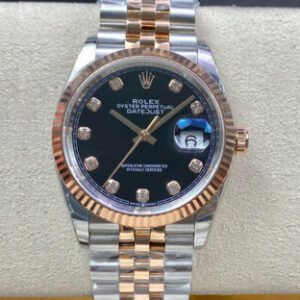 Replica Rolex Datejust M126231-0019 EW Factory Stainless Steel Strap Watch