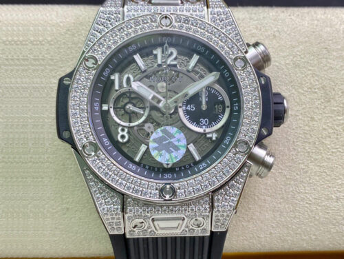 Replica Hublot BIG BANG 421.NX.1170.RX.1704 ZF Factory Diamond-Set Bezel Watch