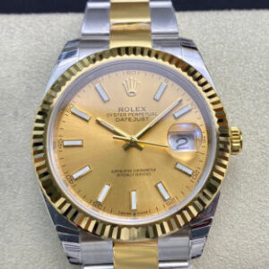 Replica Rolex Datejust M126333-0009 EW Factory Yellow Dial Watch